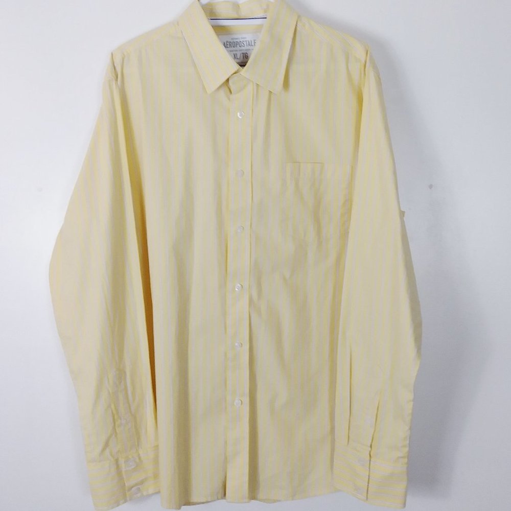 Areopostale long sleeve dress shirt size XL